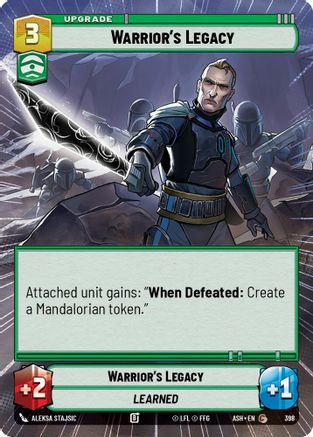 Warrior's Legacy (Hyperspace) (398) - AOTE - Common