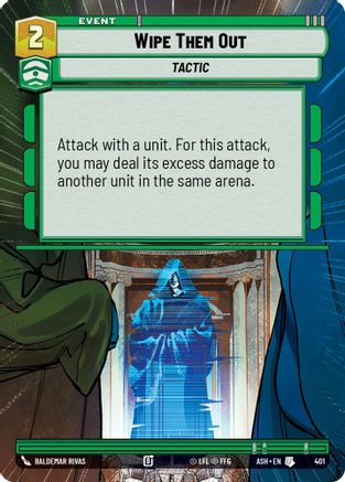 Wipe Them Out (Hyperspace) (401) - AOTE - Uncommon