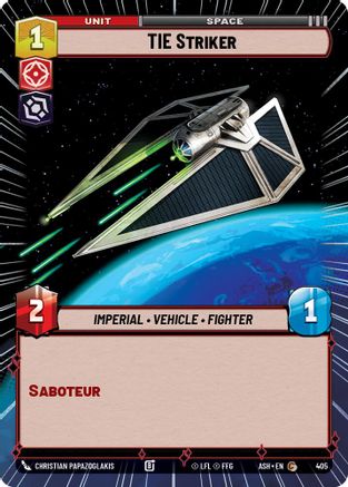 TIE Striker (Hyperspace) (405) - AOTE - Common