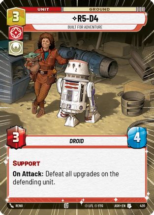 R5-D4 - Built for Adventure (Hyperspace) (420) - AOTE - Uncommon