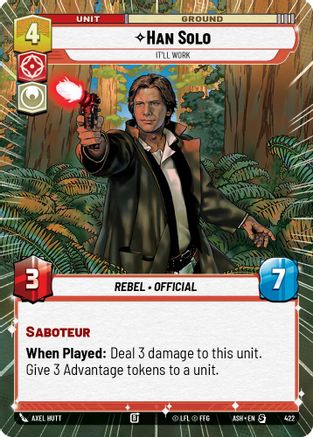 Han Solo - It'll Work (Hyperspace) (422) - AOTE - Special