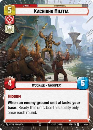 Kachirho Militia (Hyperspace) (424) - AOTE - Uncommon