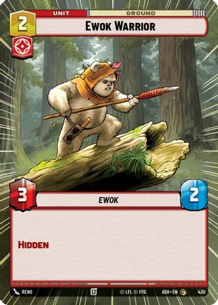 Ewok Warrior (Hyperspace) (430) - AOTE - Common
