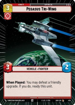 Pegasus Tri-Wing (Hyperspace) (435) - AOTE - Common