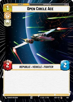 Open Circle Ace (Hyperspace) (465) - AOTE - Common