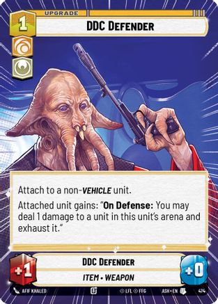 DDC Defender (Hyperspace) (474) - AOTE - Uncommon