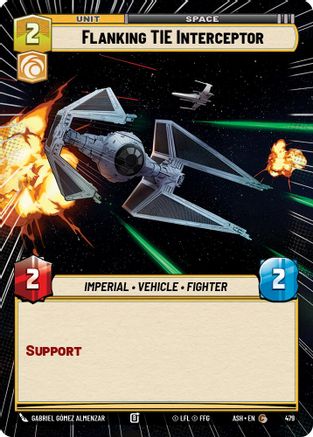 Flanking TIE Interceptor (Hyperspace) (479) - AOTE - Common