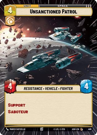 Unsanctioned Patrol (Hyperspace) (486) - AOTE - Common