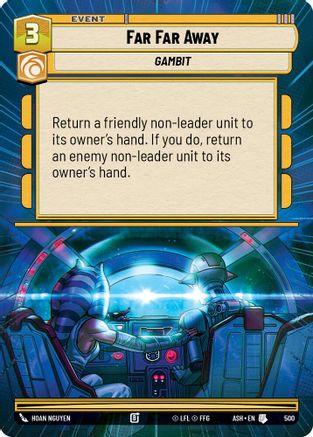Far Far Away (Hyperspace) (500) - AOTE - Uncommon