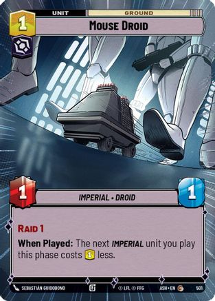 Mouse Droid (Hyperspace) (501) - AOTE - Common