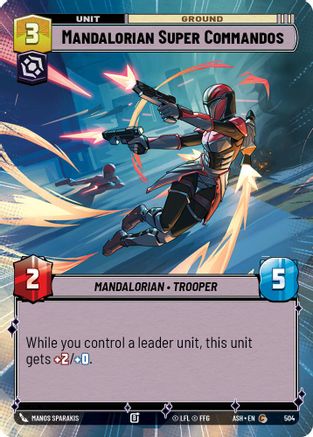 Mandalorian Super Commandos (Hyperspace) (504) - AOTE - Common