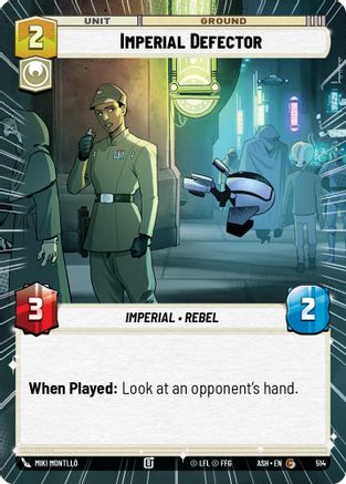Imperial Defector (Hyperspace) (514) - AOTE - Common