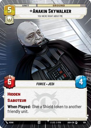 Anakin Skywalker - You Were Right About Me (Hyperspace) (519) - AOTE - Special