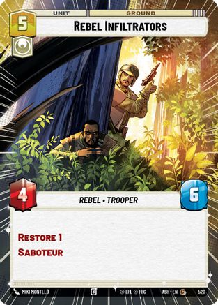 Rebel Infiltrators (Hyperspace) (520) - AOTE - Common