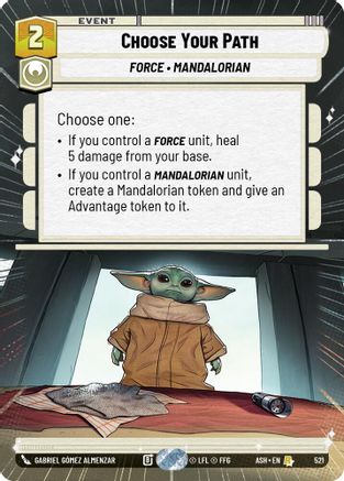 Choose Your Path (Hyperspace) (521) - AOTE - Rare