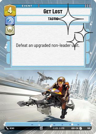 Get Lost (Hyperspace Foil) (569) - AOTE - Uncommon - Foil