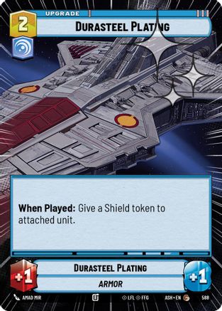 Durasteel Plating (Hyperspace Foil) (588) - AOTE - Common - Foil