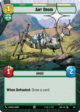 Ant Droid (Hyperspace Foil) (618) - AOTE - Common - Foil