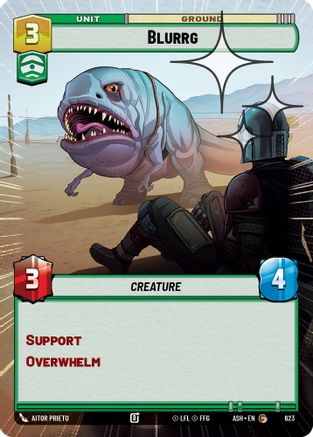 Blurrg (Hyperspace Foil) (623) - AOTE - Common - Foil