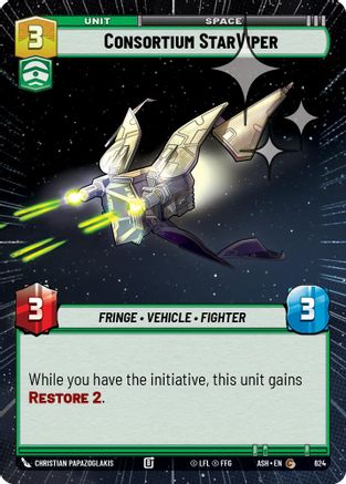 Consortium StarViper (Hyperspace Foil) (624) - AOTE - Common - Foil