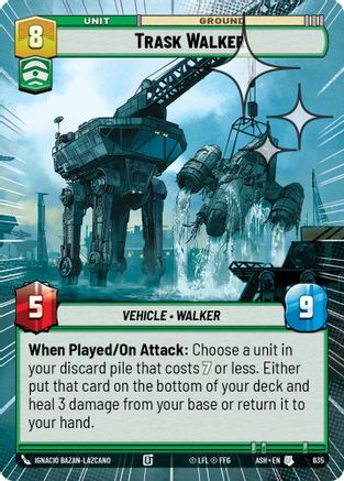Trask Walker (Hyperspace Foil) (635) - AOTE - Uncommon - Foil