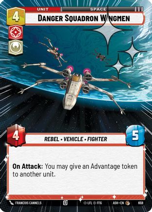 Danger Squadron Wingmen (Hyperspace Foil) (659) - AOTE - Common - Foil
