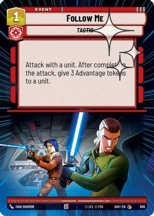 Follow Me (Hyperspace Foil) (686) - AOTE - Common - Foil