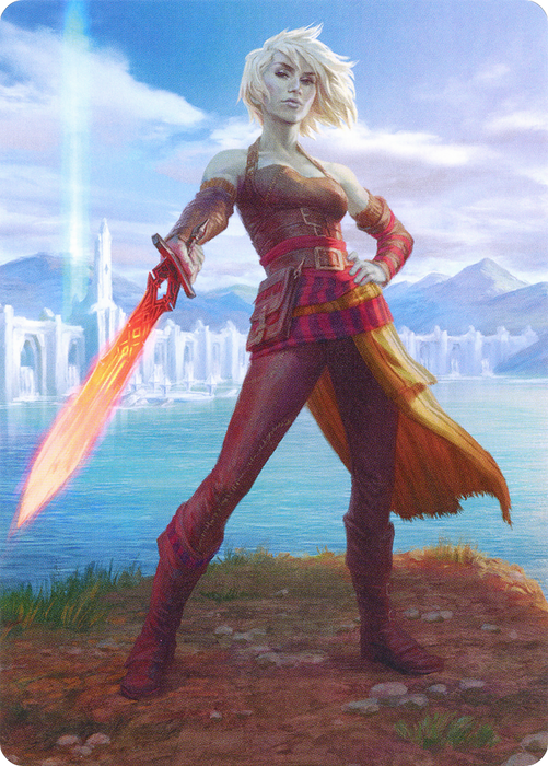 Nahiri, Heir of the Ancients // Nahiri, Heir of the Ancients (AZNR-003) - common (Borderless) - Foil