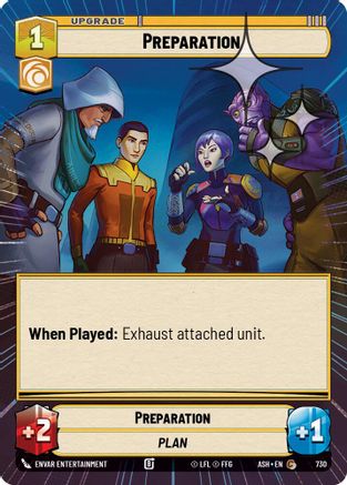 Preparation (Hyperspace Foil) (730) - AOTE - Common - Foil