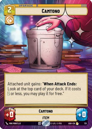 Camtono (Hyperspace Foil) (731) - AOTE - Rare - Foil