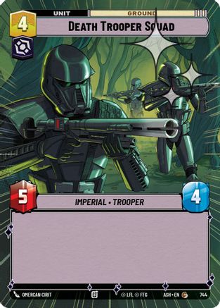 Death Trooper Squad (Hyperspace Foil) (744) - AOTE - Common - Foil