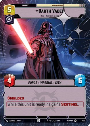 Darth Vader - Meet Your Destiny (Hyperspace Foil) (745) - AOTE - Special - Foil