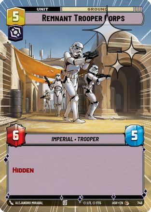 Remnant Trooper Corps (Hyperspace Foil) (746) - AOTE - Common - Foil