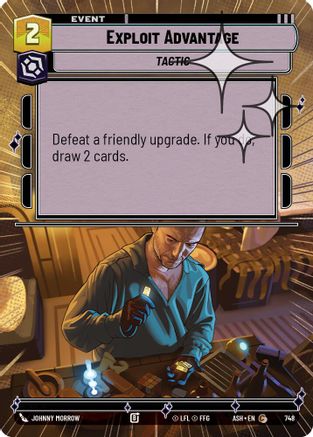 Exploit Advantage (Hyperspace Foil) (748) - AOTE - Common - Foil