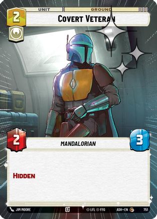 Covert Veteran (Hyperspace Foil) (751) - AOTE - Common - Foil
