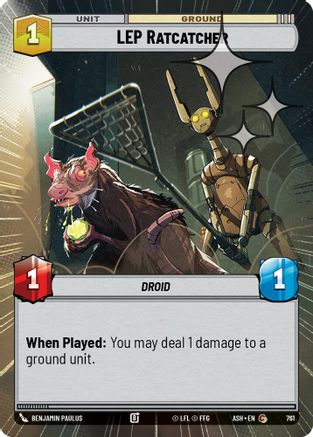 LEP Ratcatcher (Hyperspace Foil) (761) - AOTE - Common - Foil
