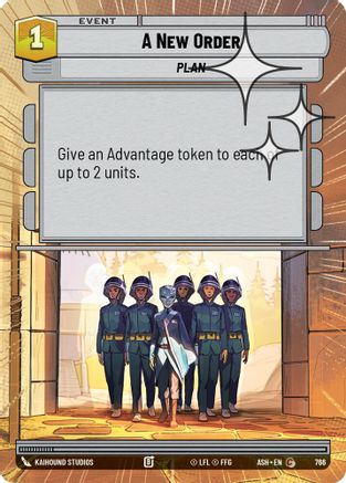 A New Order (Hyperspace Foil) (766) - AOTE - Common - Foil