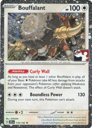 Bouffalant (119/142) - PPSC  - Rare - Holofoil