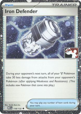 Iron Defender (118/132) - PPSC  - Uncommon - Holofoil