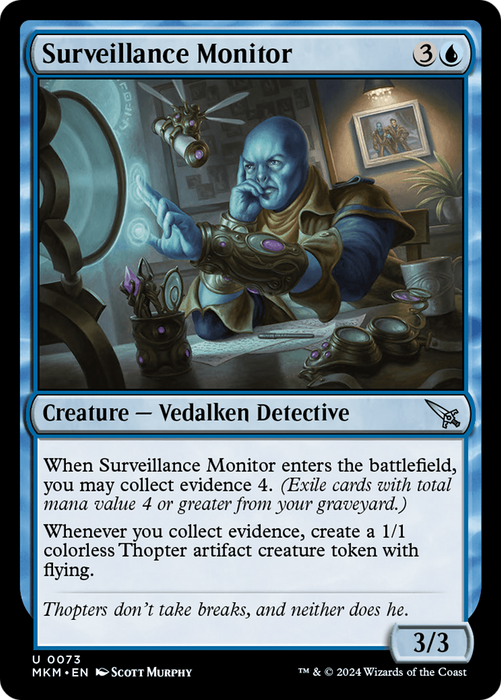 Surveillance Monitor (MKM-073) - uncommon - Foil