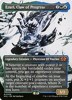 Ezuri, Claw of Progress (MUL-038) - mythic: (Showcase) (Borderless)