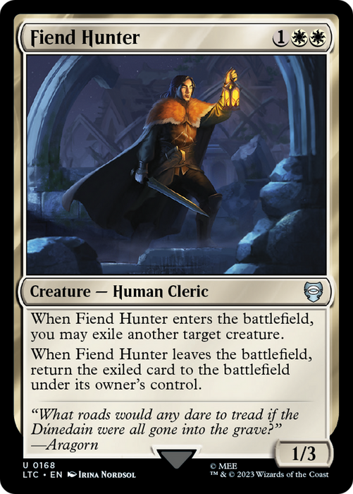 Fiend Hunter (LTC-168) - uncommon