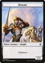 Knight (ELD-003) - common - Foil