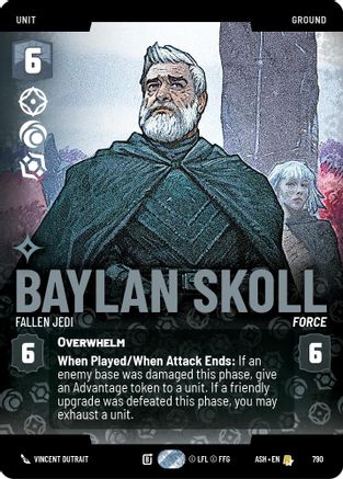 Baylan Skoll - Fallen Jedi (Prestige) (790) - AOTE - Rare