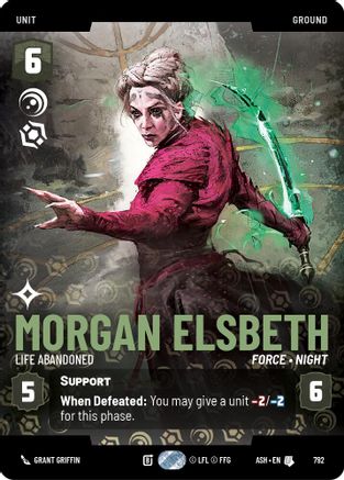 Morgan Elsbeth - Life Abandoned (Prestige) (792) - AOTE - Uncommon