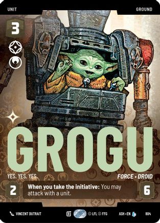 Grogu - Yes. Yes. Yes. (Prestige) (804) - AOTE - Legendary