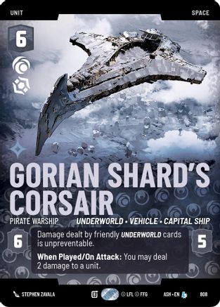 Gorian Shard's Corsair - Pirate Warship (Prestige) (808) - AOTE - Legendary