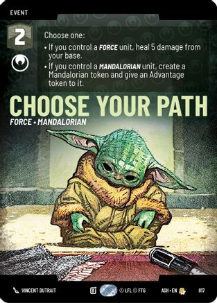 Choose Your Path (Prestige) (817) - AOTE - Rare