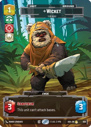 Wicket - Yub Nub! (Prestige) (826) - AOTE - Rare