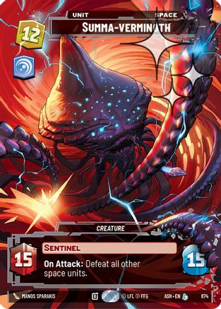 Summa-verminoth (Prestige Foil) (874) - AOTE - Legendary - Foil